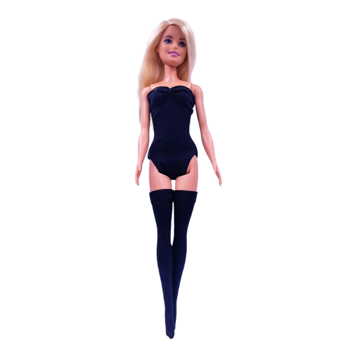 Barbie fürdőruha, dressz vagy body fekete színben