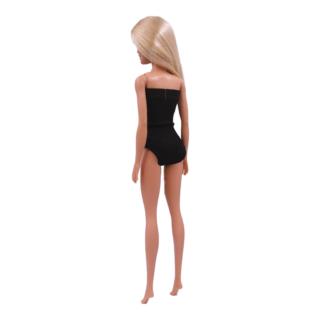 Barbie fürdőruha, dressz vagy body fekete színben