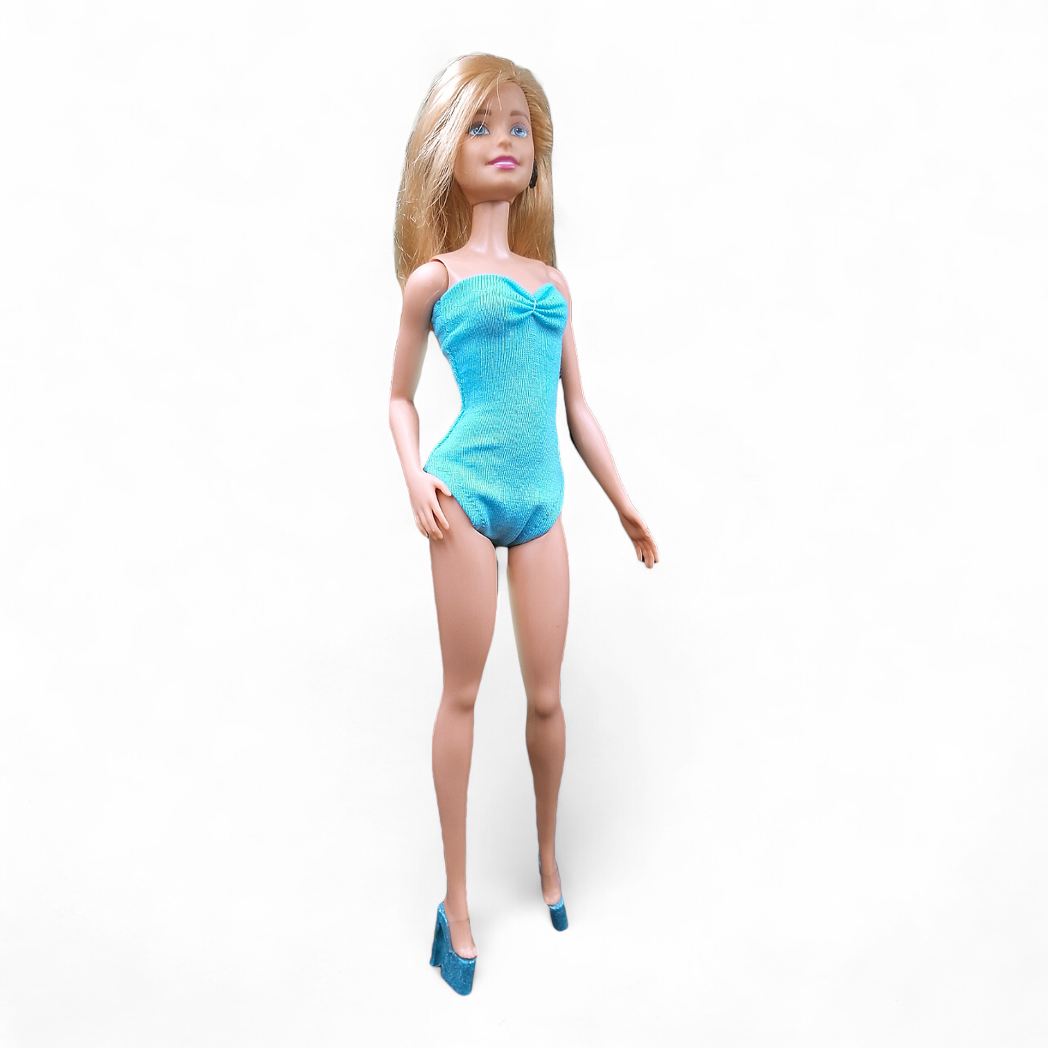 Barbie fürdőruha, dressz vagy body kék színben
