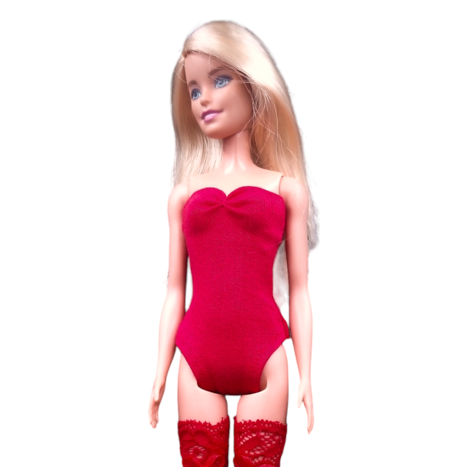 Barbie fürdőruha, dressz vagy body piros színben