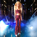 Dancing Queen sötét pink fényes barbie ruha szett színpados főkép
