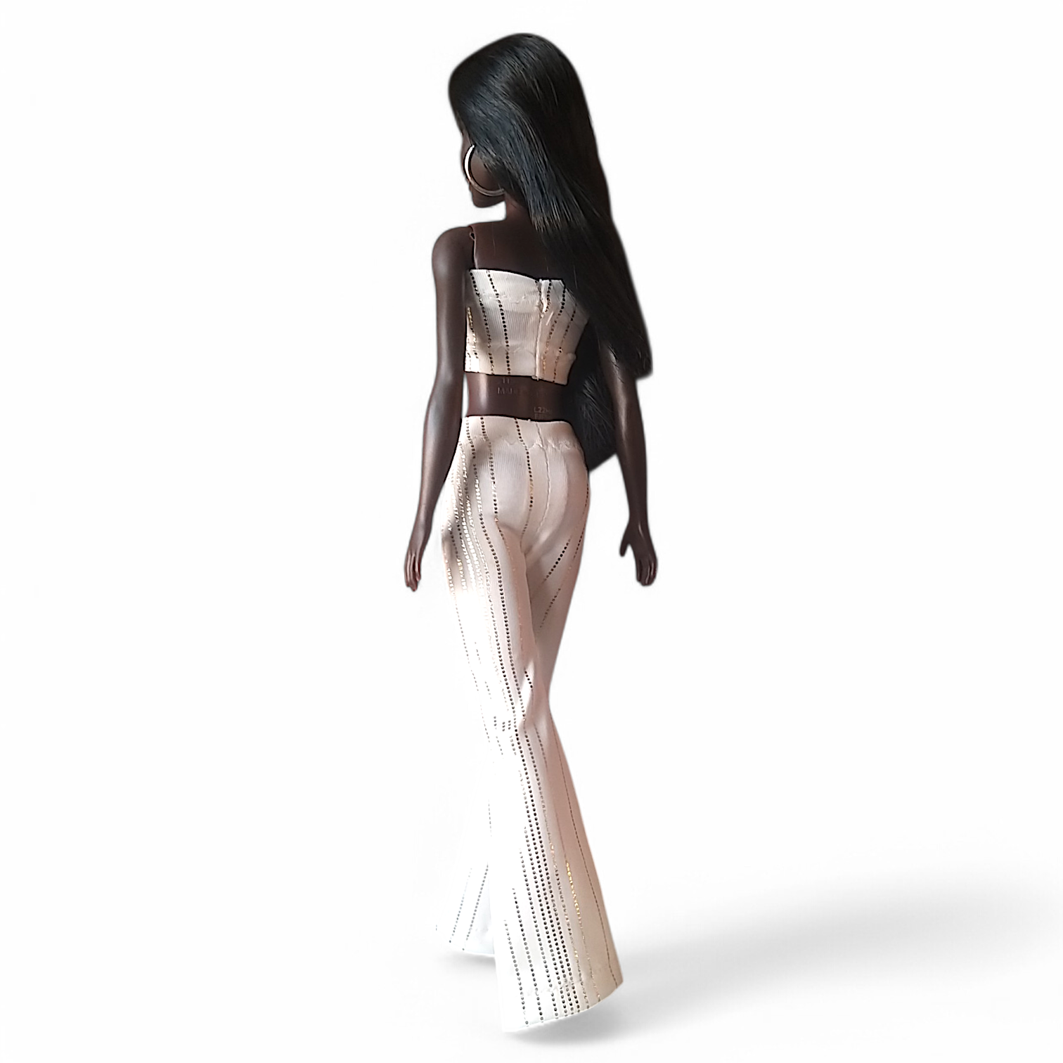"Dancing Queen" fehér-arany barbie ruha szett