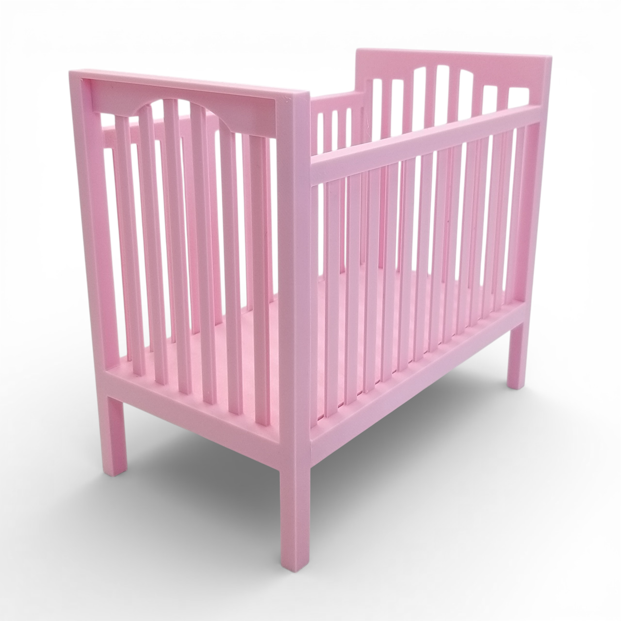 barbie babához kiságy rózsaszín