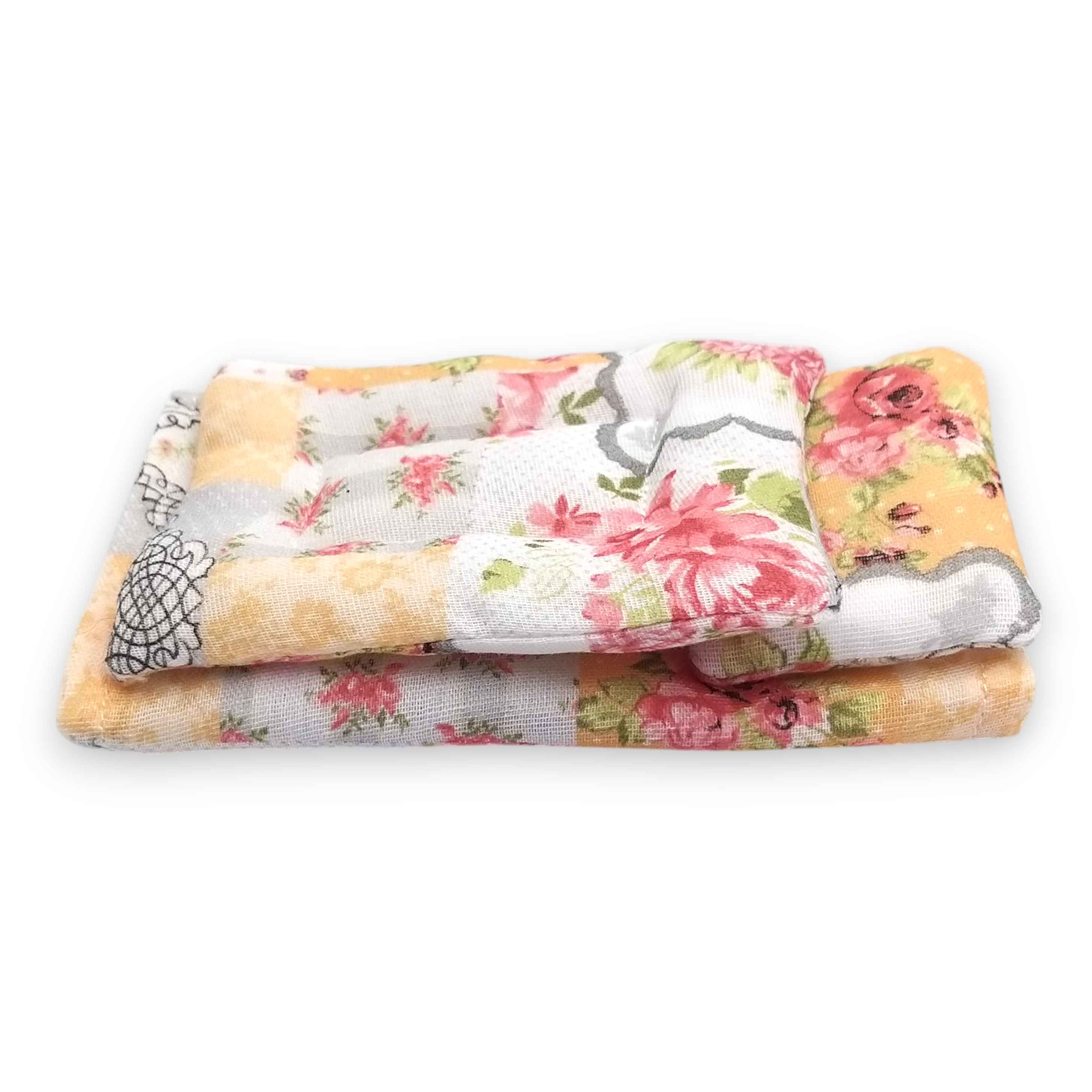 barbie baba ágynemű szett romantikus virág mintával
