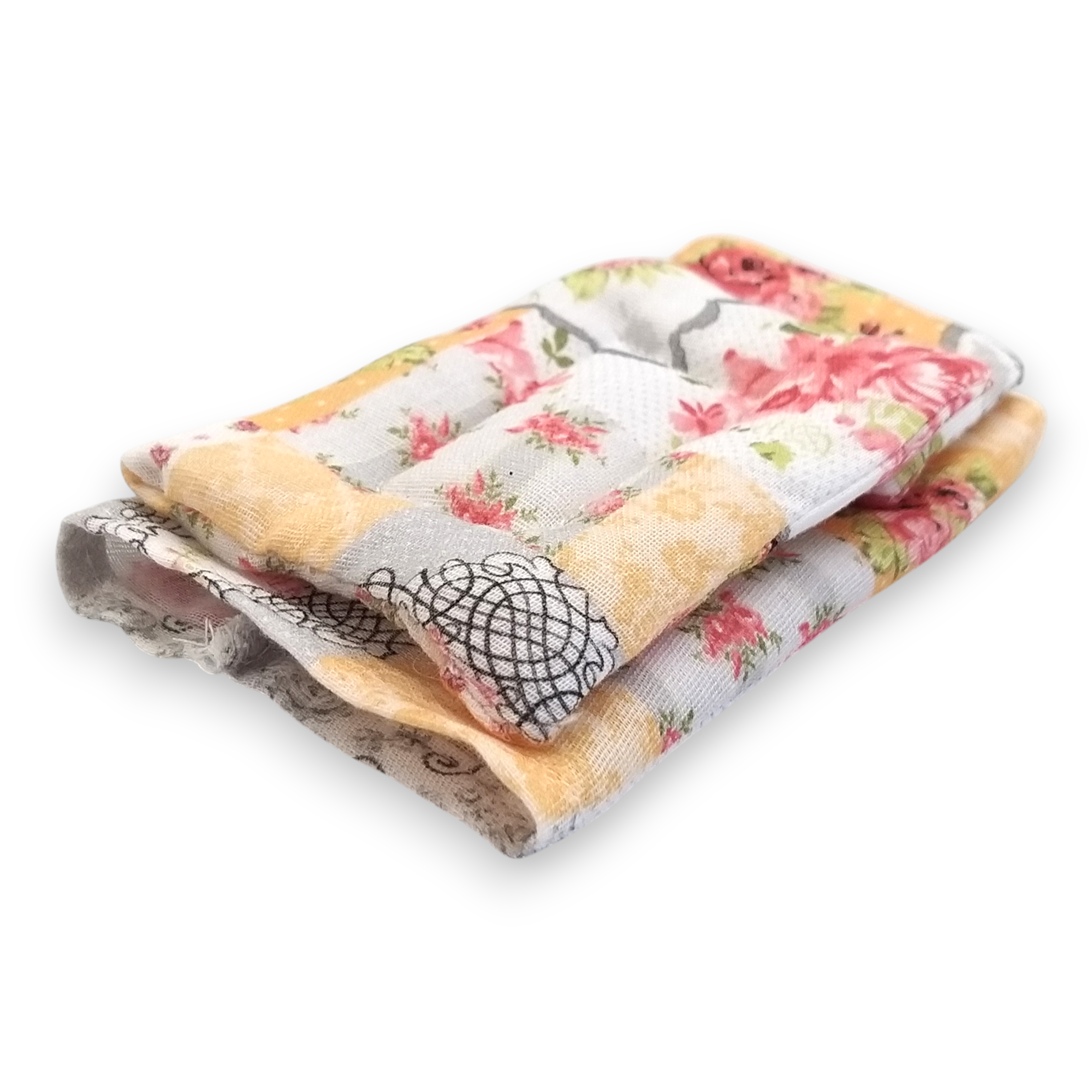 kézműves baba ágynemű szett virág mintával magyar
