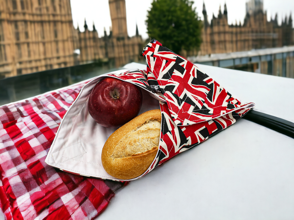 union jack mintás mosható szendvics csomagoló